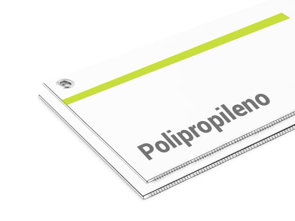 impresión en Polipropileno celular