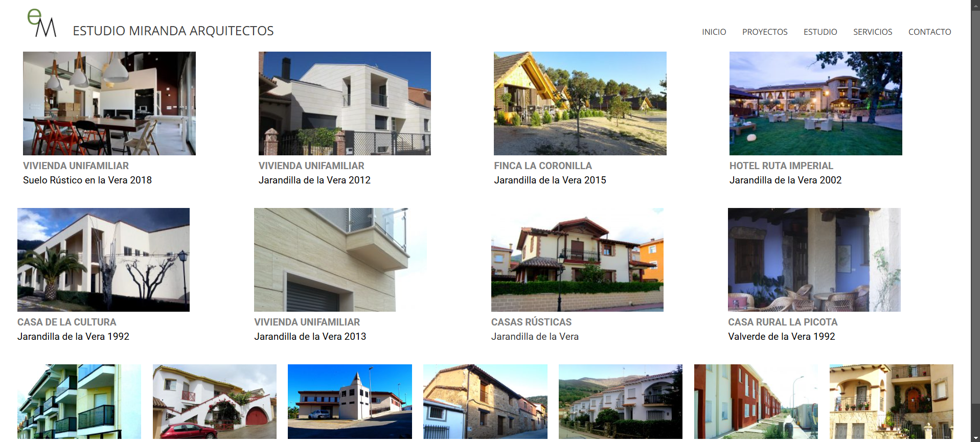 Desarrollo de página web para Arquitectos en Salamanca