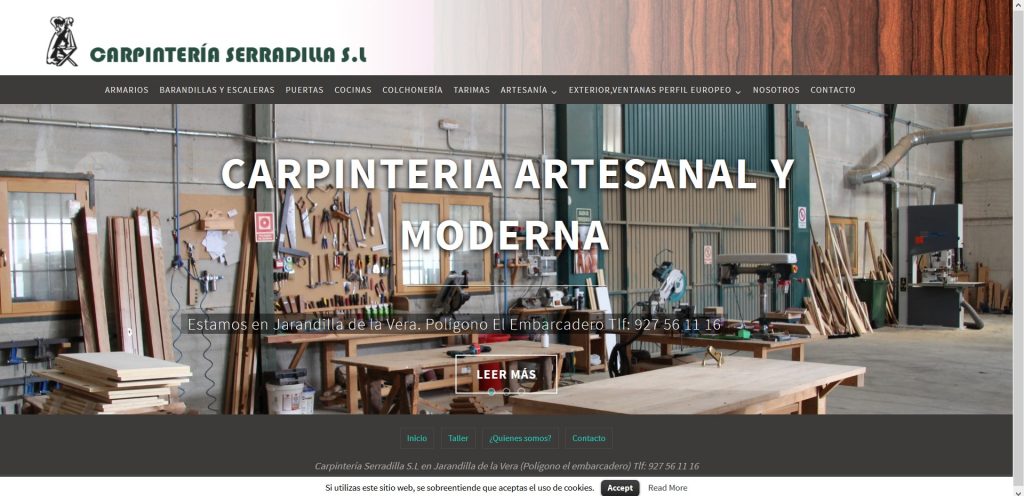 Creación de página web para Empresas Privadas en Salamanca
